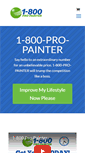 Mobile Screenshot of 1800propainter.com