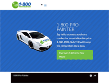 Tablet Screenshot of 1800propainter.com